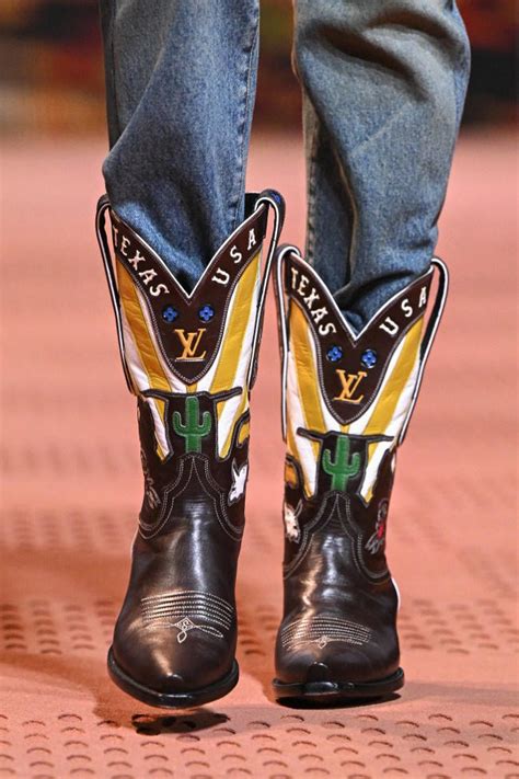 louis vuitton boits|louis vuitton cowboy boots.